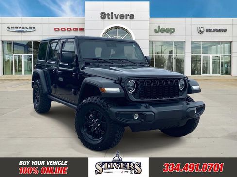 Used 2025 Jeep Wrangler Unlimited Sport AWD/4WD image 1