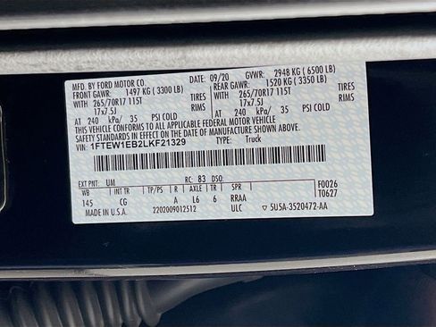 Used 2020 Ford F150 XL w/ XL Power Equipment Group AWD/4WD image 29
