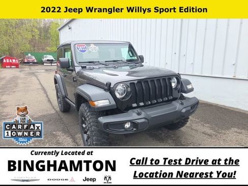 Used 2022 Jeep Wrangler Sport AWD/4WD image 1