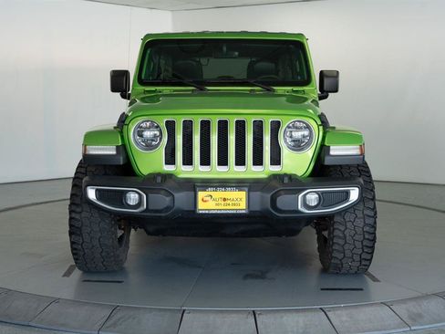 Used 2020 Jeep Wrangler Unlimited Sahara w/ Uconnect 4C Nav & Sound Group AWD/4WD image 3