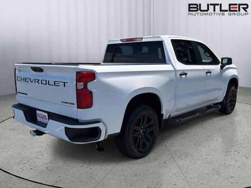 New 2026 Chevrolet Silverado 1500 Custom w/ Turbomax Blackout Package RWD image 6