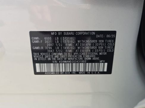 Used 2025 Subaru Ascent Bronze Edition w/ Onyx Package image 31