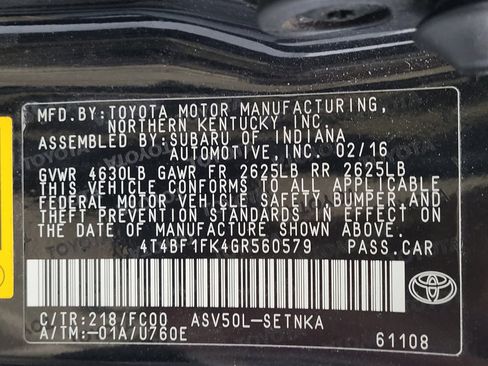 Used 2016 Toyota Camry SE image 33