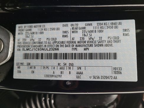 Used 2022 Lincoln Corsair FWD image 33