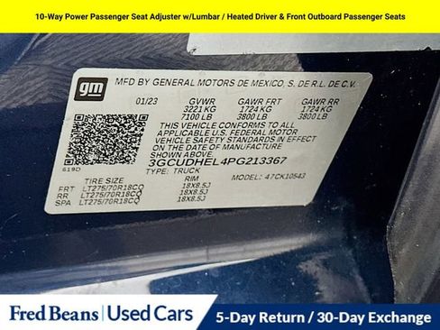 Certified 2023 Chevrolet Silverado 1500 ZR2 image 34