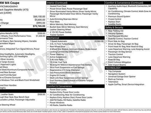 Used 2019 BMW M4 Coupe image 6