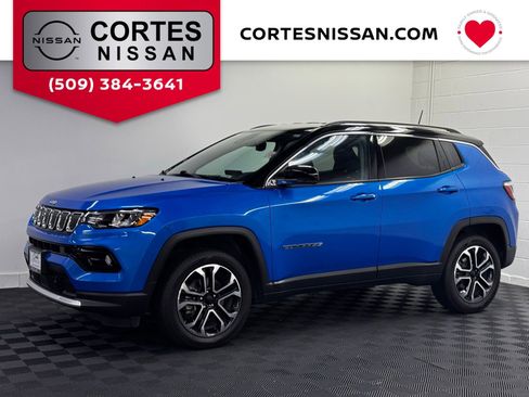 Used 2022 Jeep Compass Limited AWD/4WD image 1