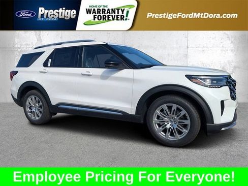 New 2026 Ford Explorer Platinum RWD image 1