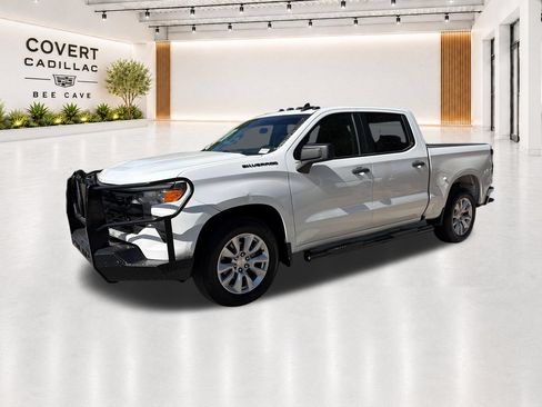 Used 2022 Chevrolet Silverado 1500 Custom w/ LPO, Dark Essentials Package RWD image 4
