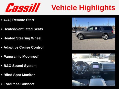 Used 2019 Ford Expedition Max Limited w/ Equipment Group 302A image 6