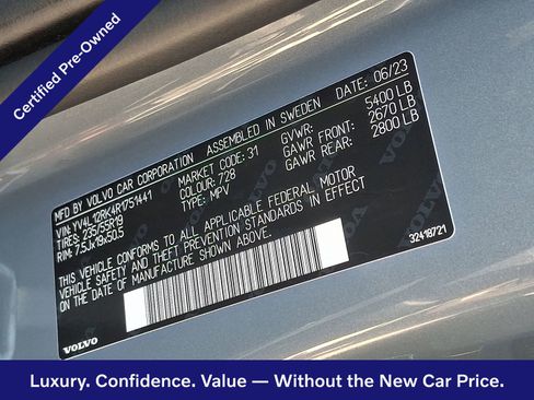 Certified 2024 Volvo XC60 B5 Core w/ Climate Package AWD/4WD image 28