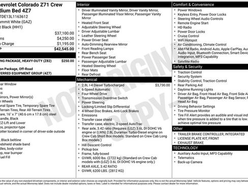 Used 2020 Chevrolet Colorado Z71 AWD/4WD image 1