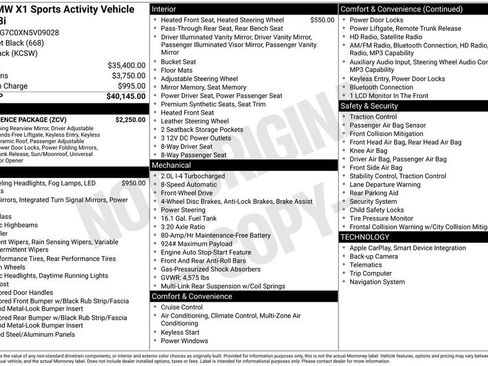 Used 2022 BMW X1 sDrive28i w/ Convenience Package FWD image 5