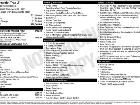 Used 2025 Chevrolet Trax LT w/ Driver Confidence Package FWD image 10