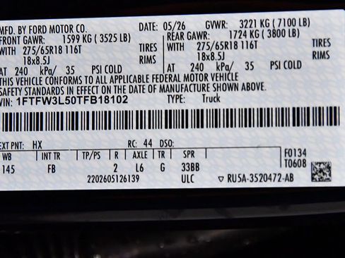 New 2026 Ford F150 XLT w/ Equipment Group 302A MID AWD/4WD image 15