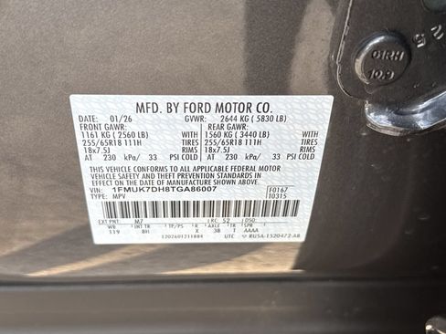 New 2026 Ford Explorer Active RWD image 30
