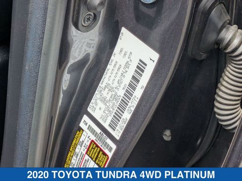 Used 2020 Toyota Tundra Platinum AWD/4WD image 39