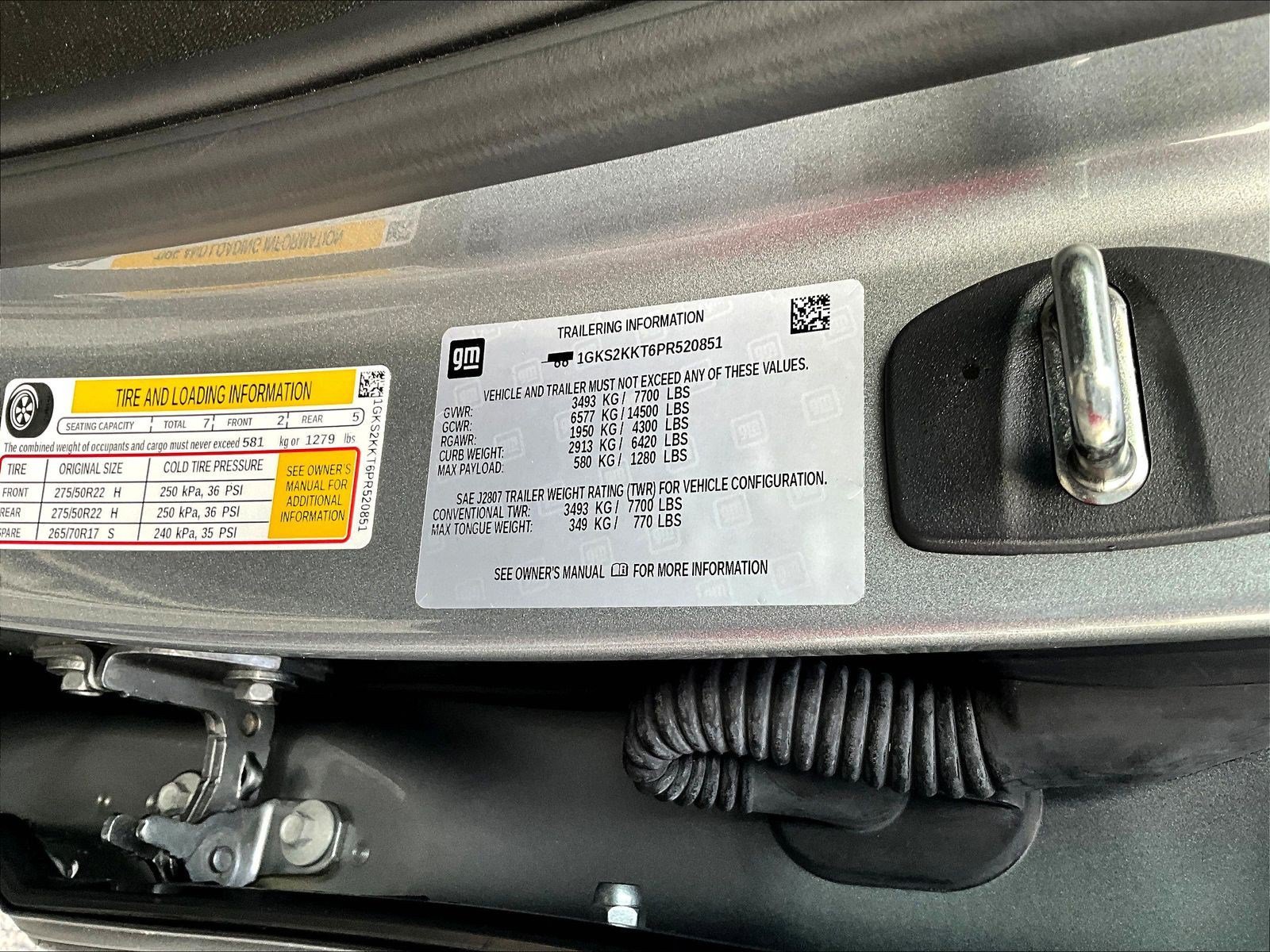 Used 2023 GMC Yukon XL Denali Ultimate w/ LPO, Floor Liner Package AWD/4WD image 19