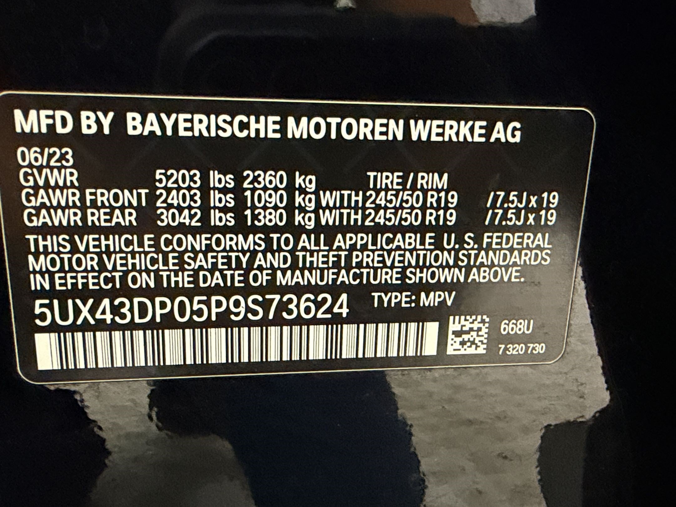 Certified 2023 BMW X3 sDrive30i w/ Premium Package RWD image 25