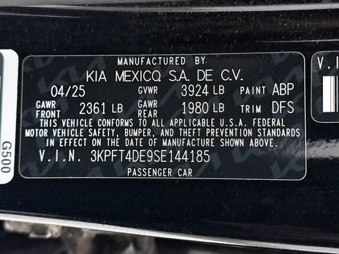 Certified 2025 Kia K4 FWD image 35