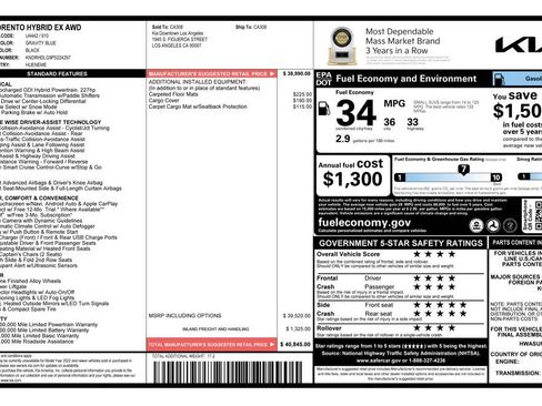 Used 2023 Kia Sorento EX image 4