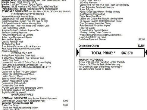 Used 2026 RAM 1500 RHO w/ RHO Level 1 Equipment Group image 2