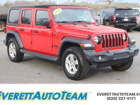 Used 2020 Jeep Wrangler Unlimited Sport image 1