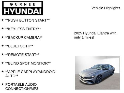 New 2025 Hyundai Elantra Sport w/ Cargo Package image 8