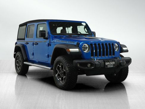 Used 2022 Jeep Wrangler Unlimited Rubicon 4xe w/ Cold Weather Group image 7