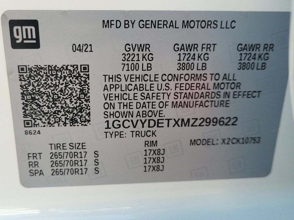 Used 2021 Chevrolet Silverado 1500 LT AWD/4WD image 36