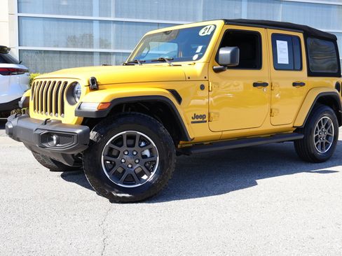 Used 2021 Jeep Wrangler Unlimited Sport image 1