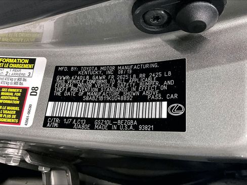 Used 2019 Lexus ES 350 Ultra Luxury w/ Accessory Package image 36