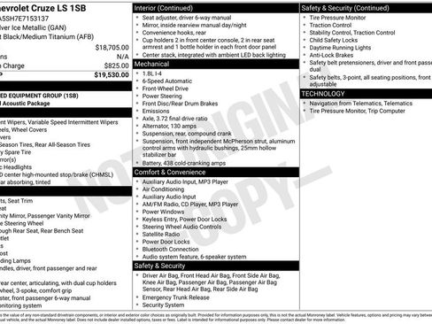 Used 2014 Chevrolet Cruze LS image 4
