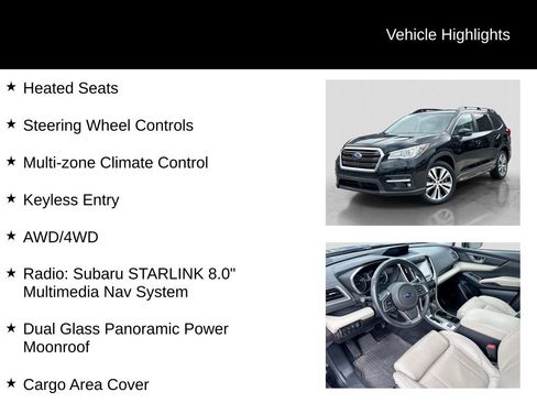 Used 2022 Subaru Ascent Limited w/ Technology Package AWD/4WD image 11