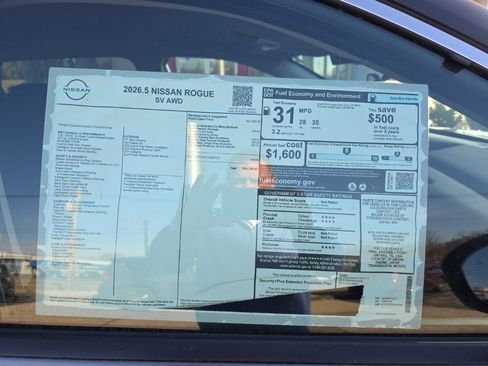 New 2026 Nissan Rogue SV w/ Cold Weather Package image 3