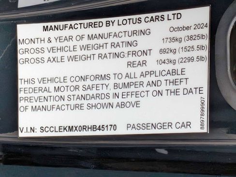 Used 2024 Lotus Emira First Edition image 30