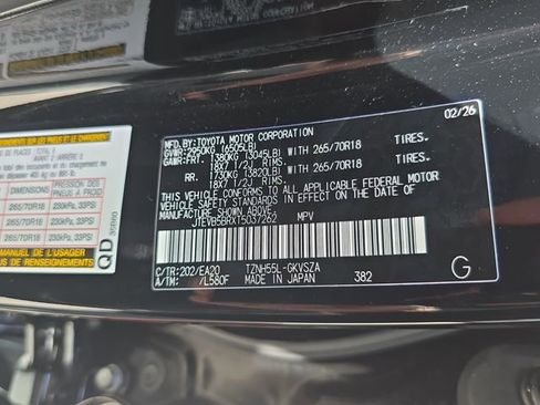 New 2026 Toyota 4Runner TRD Off-Road Premium AWD/4WD image 35
