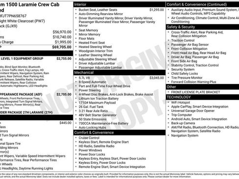 Used 2023 RAM 1500 Laramie AWD/4WD image 5