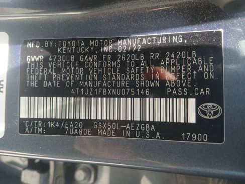 Used 2022 Toyota Avalon XLE FWD image 38