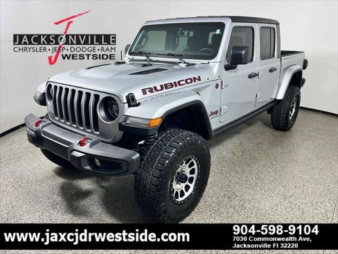 Certified 2023 Jeep Gladiator Rubicon w/ LED Lighting Group AWD/4WD image 1