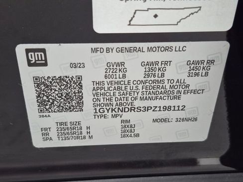 Certified 2023 Cadillac XT5 Premium Luxury w/ LPO, Floor Liner Package AWD/4WD image 29