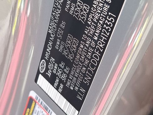 Certified 2024 Hyundai Santa Cruz Night image 34