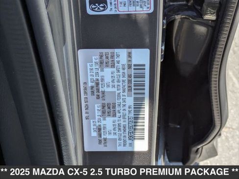 New 2025 MAZDA CX-5 2.5 Turbo image 15