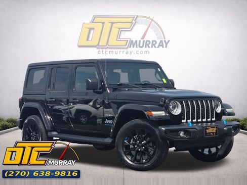 Used 2023 Jeep Wrangler Unlimited Sahara w/ Cold Weather Group AWD/4WD image 1