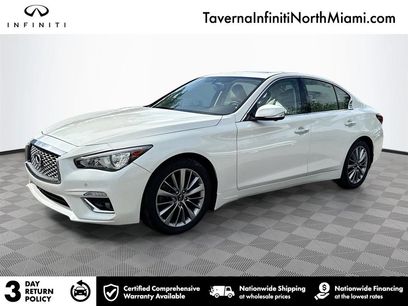 Certified 2023 INFINITI Q50 Luxe w/ Cargo Package