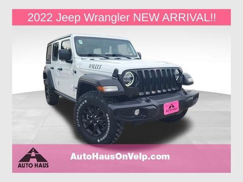 Used 2022 Jeep Wrangler Unlimited Sport AWD/4WD image 1