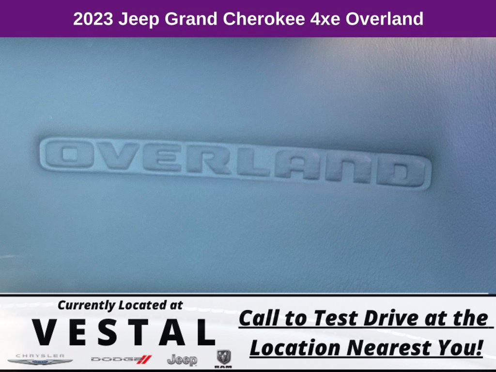 New 2023 Jeep Grand Cherokee Overland AWD/4WD image 36