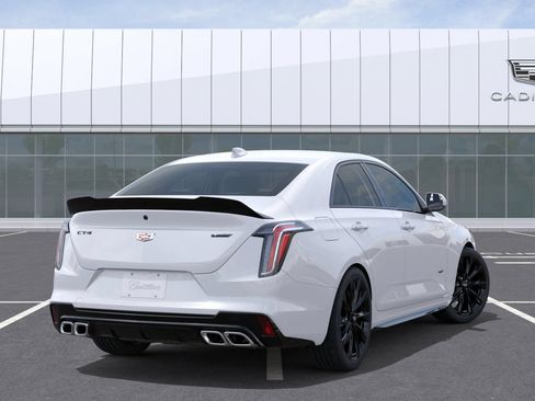 New 2026 Cadillac CT4 V w/ LPO, ONYX Package RWD image 4
