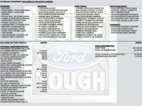 Used 2022 Ford F350 Lariat w/ Lariat Ultimate Package image 2