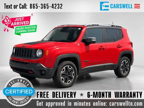 Used 2015 Jeep Renegade Trailhawk w/ Premium Leather Group AWD/4WD image 1